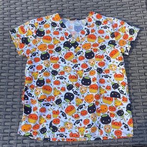 Cassandra O Scrub Top